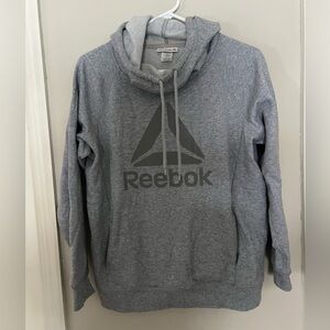 Reebok Heather Gray Women’s Drawstring Hoodie